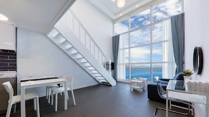 Chambre (A-201 duplex spa)