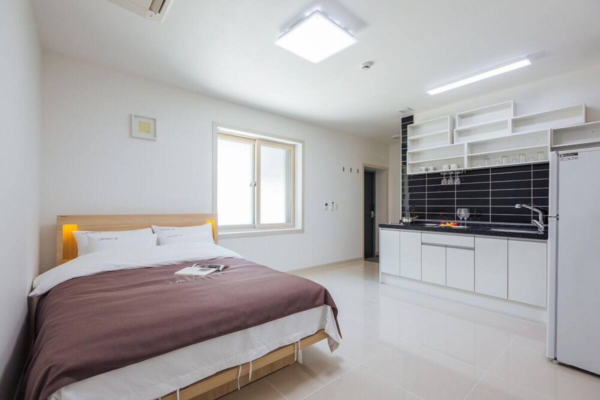 Habitación (B104) | Wifi gratis y ropa de cama 