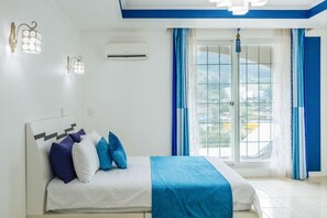 Huone (Navy blue (Private spa)) | Yksilöllisesti sisustettu, yksilöllisesti kalustettu, ilmainen Wi-Fi