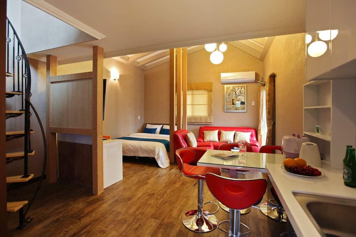 Habitación (C301) | Decoración individual, mobiliario individual, wifi gratis y ropa de cama