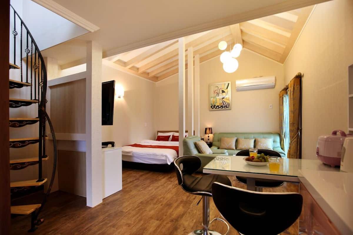 Habitación (B201) | Decoración individual, mobiliario individual, wifi gratis y ropa de cama