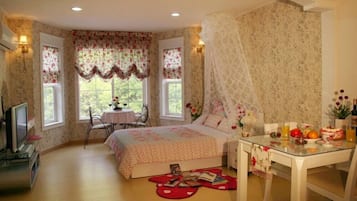 Individually decorated, individually furnished, free WiFi, bed sheets