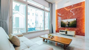 Kamar (1-dong 102) | Wi-Fi gratis dan seprai linen