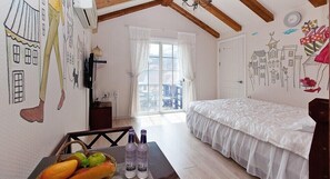 Chambre (Aribyul) | Wi-Fi gratuit, draps fournis