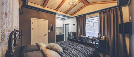 Zimmer (Black) | Kostenloses WLAN, Bettwäsche