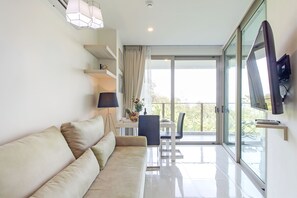 Classic Apartment | Living area - Oceana Apartments Phuket (Kamala)