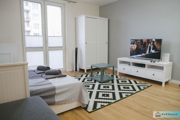 Departamento | Área de sala de estar | Televisión de pantalla plana