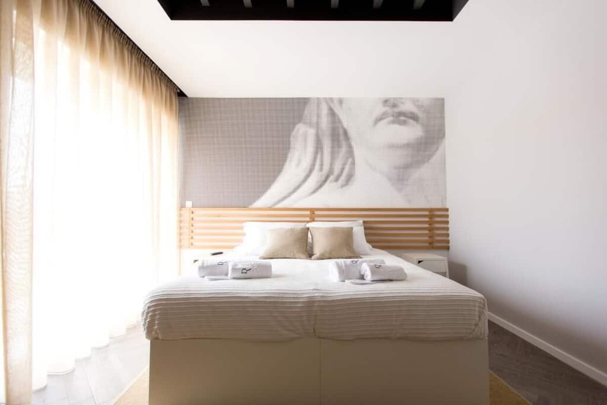 Camera City con letto matrimoniale o 2 letti singoli (B) | Biancheria da letto di alta qualità, una cassaforte in camera