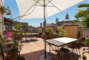 Terrace/patio - Clock Terrace House - FromHometoRome (Rome)