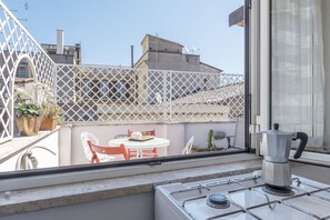 Lägenhet - 1 sovrum - terrass | Utsikt från rummet