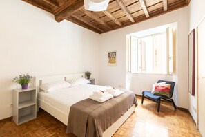 Apartemen, 2 kamar tidur | 2 kamar tidur, Wi-Fi gratis, dan seprai linen