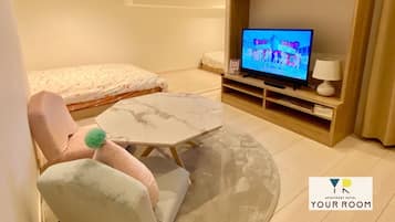 1 habitación, escritorio, wifi gratis y ropa de cama