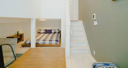 No 205 Close to Kumamoto station with kitchen Queen bed 55inch TV with video app / Kumamoto Kumamoto