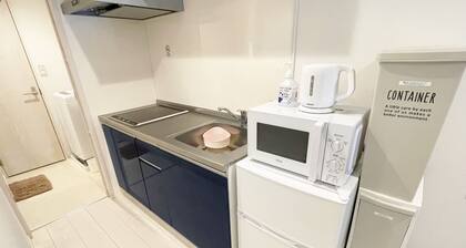 No 205 Close to Kumamoto station with kitchen Queen bed 55inch TV with video app / Kumamoto Kumamoto
