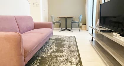 No 202 Close to Kumamoto Station maisonette type Semidouble bed x 2 sofa TV with video app / Kumamoto Kumamoto