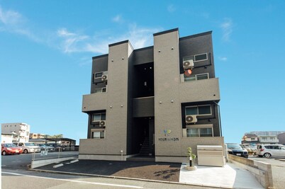 No 202 Close to Kumamoto Station maisonette type Semidouble bed x 2 sofa TV with video app / Kumamoto Kumamoto