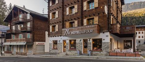 Façade de lâhĂ©bergement