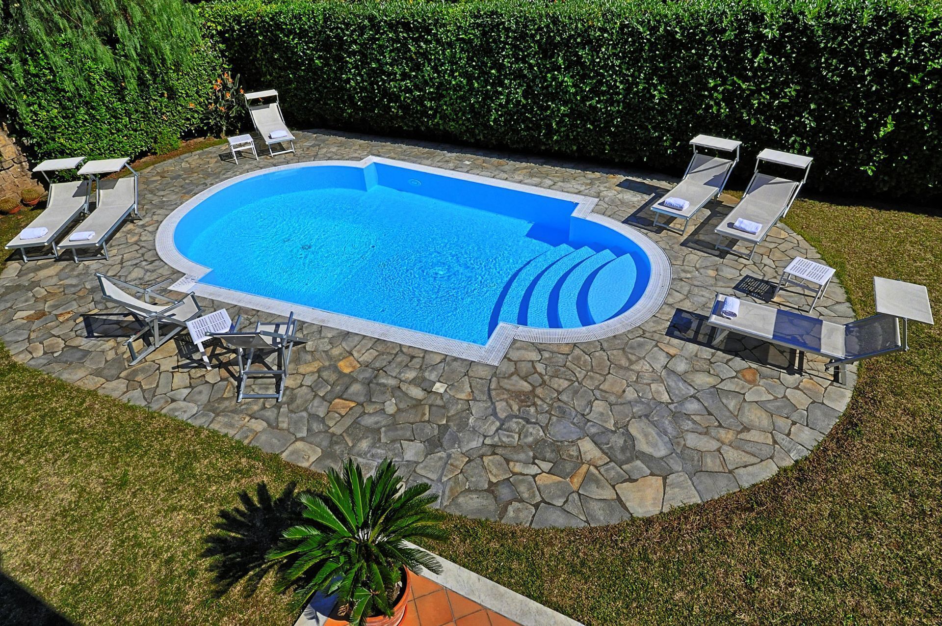 Seasonal outdoor pool