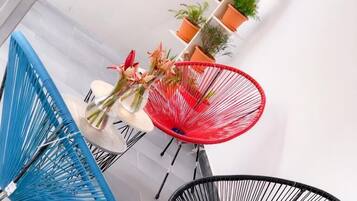 Habitación superior | Terraza o patio