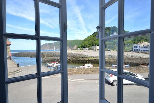Property grounds - Seaview 1 Bed Apartment Sleeps 4 - Balcony - Tv (Lynmouth)