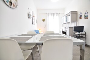 Apartment, 2 Bedrooms (Golden Jubilee) | Dining room - The three diamonds of Marina di Ragusa (Ragusa)
