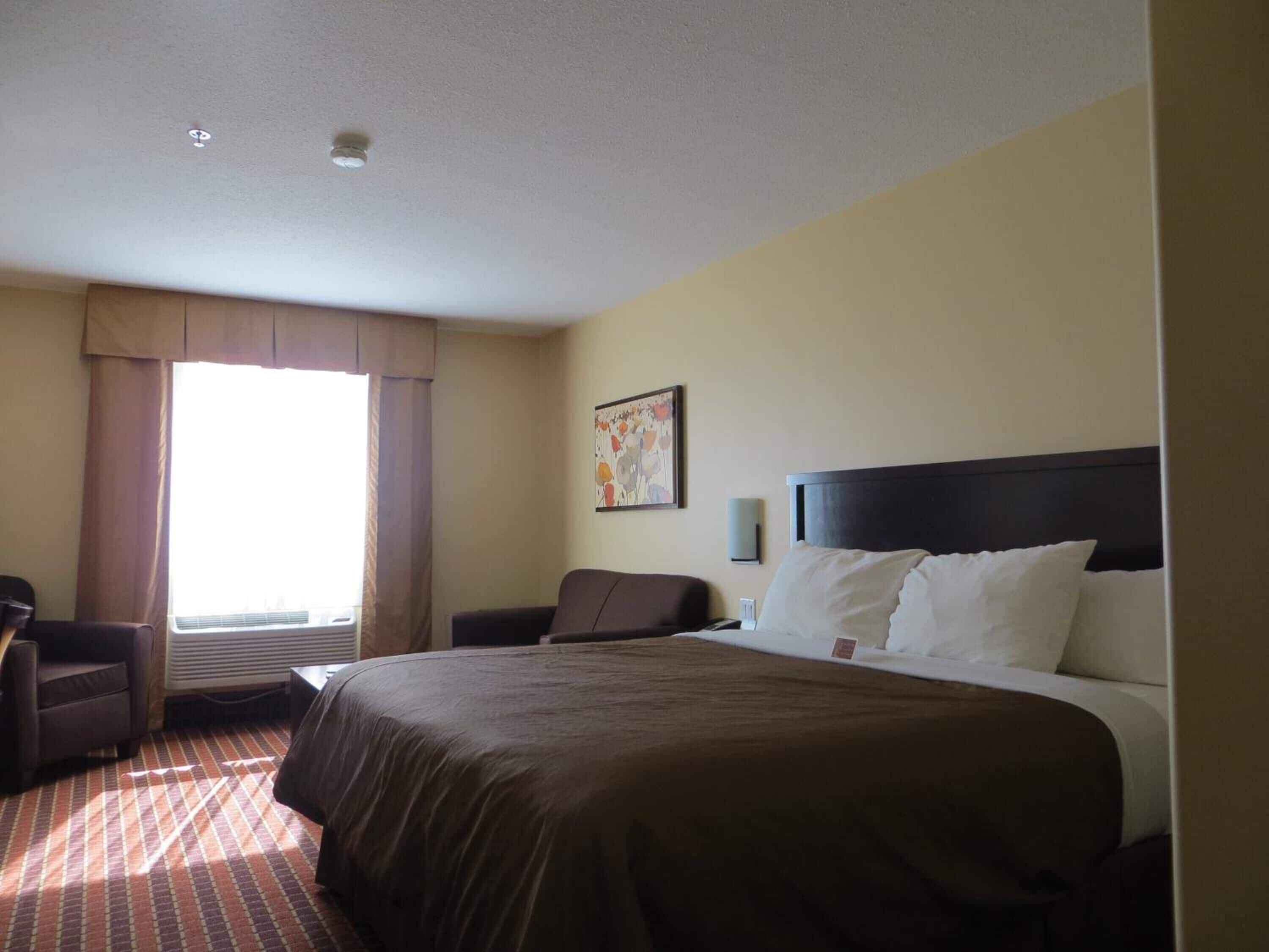 Desk, laptop workspace, blackout curtains, soundproofing