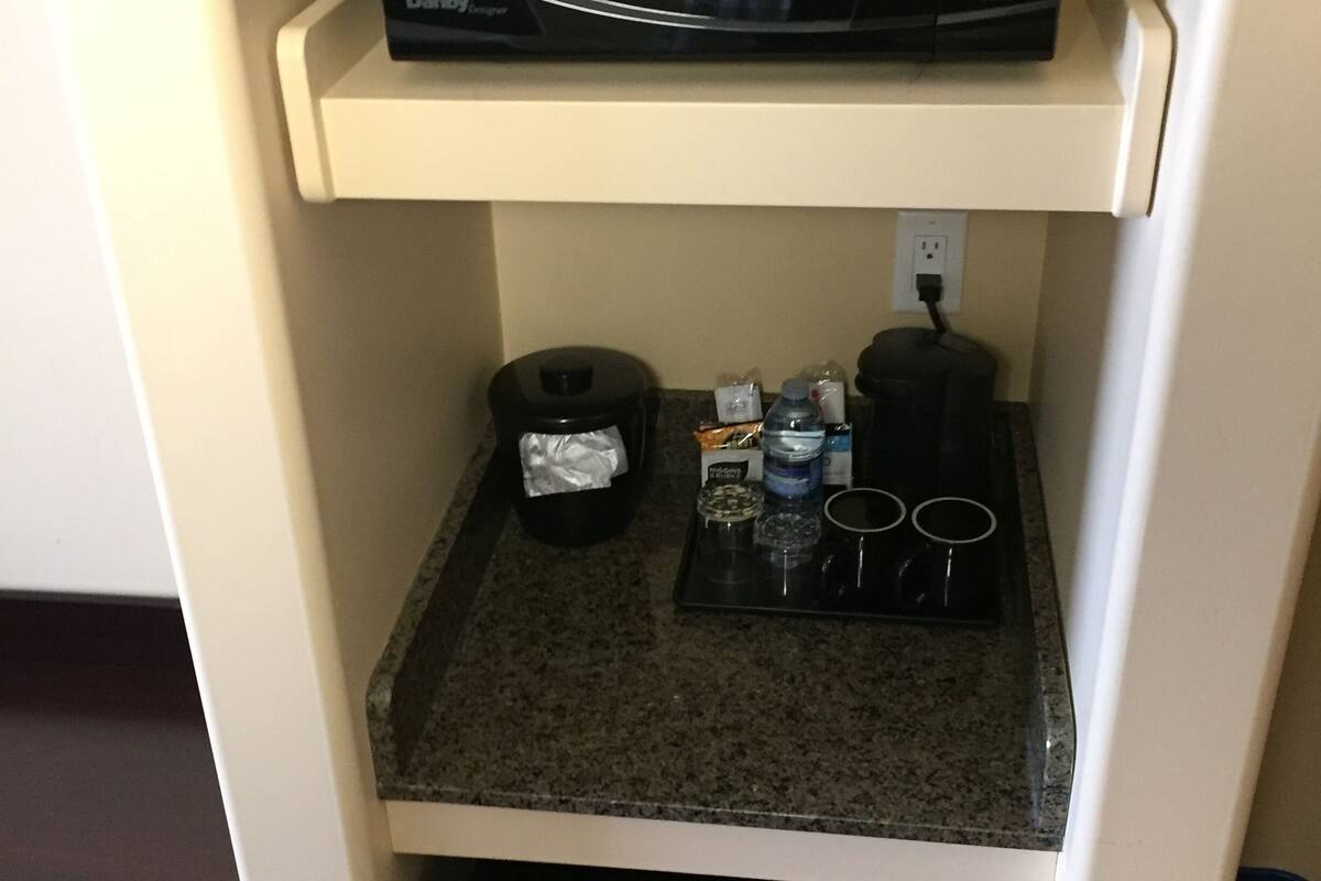 desk, laptop workspace, blackout curtains, soundproofing