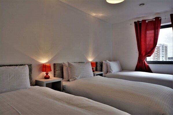 시티 아파트 | 2 개의 침실, 다리미/다리미판, 무료 WiFi, 침대 시트