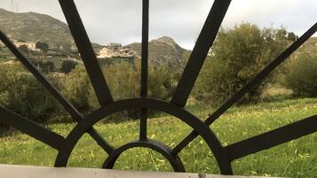 Blick von der Unterkunft