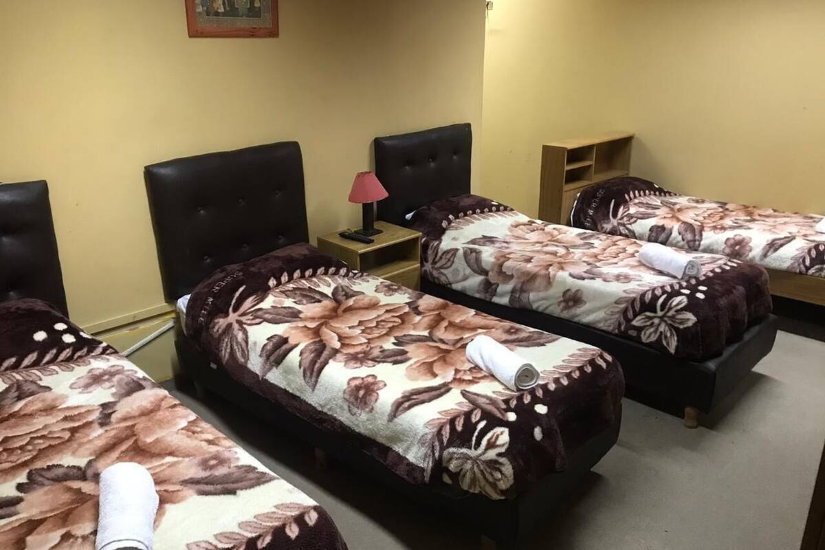 Free WiFi, bed sheets