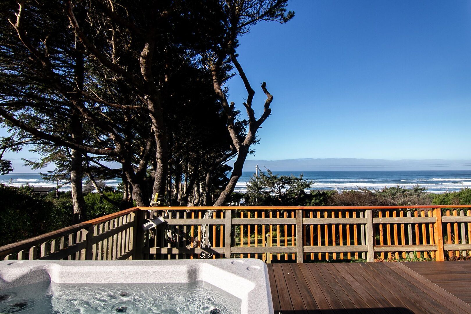 Ocean View Home with Hot Tub, Dog Friendly!