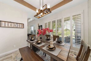 Dining - Casa Havana  Stunning Views Pool Spa PGA West 4br (La Quinta)