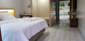 Deluxe-Doppel- oder -Zweibettzimmer | Allergikerbettwaren, Minibar, individuell dekoriert