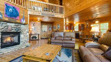 Fernseher, Kamin, Videospiele, Videothek