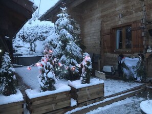 Property grounds - Stay in the heart of the northern alps (Le Bouchet mont charvin)