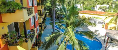 公寓客房, 多張床 (2054 - Hacienda Real) | 泳池