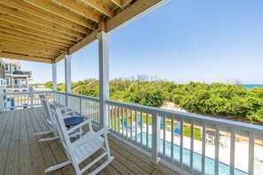 Property grounds - Aftermath - Corolla, Ocean Sands, Oceanfront Luxury, Pool, Hot Tub, Elevator, Rec Room (Corolla)
