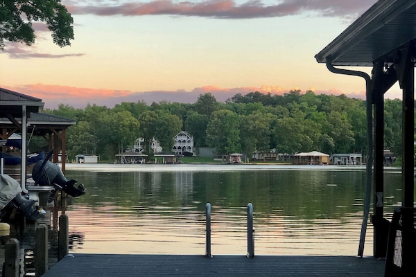 Sunset on the dock