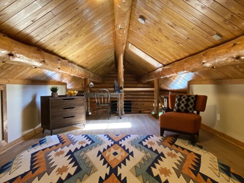 Log Cabin on Caribou Lake in Chippewa National Forest