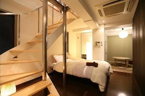 Amemura Bedroom | 2 室のベッドルーム、アイロン / アイロン台、WiFi (無料)
