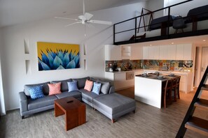 콘도, 침대(여러 개) (2073 - Mixie 307) | 거실 | 평면 TV