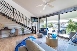 Condo, Multiple Beds (2073 - Mixie 307) | Living area | Flat-screen TV