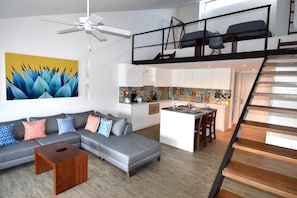 Condo, Multiple Beds (2073 - Mixie 307) | Living room | Flat-screen TV