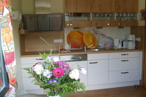 Ferienhaus Hohenbogenwinkel 120qm mit überdachter Terrasse und Grillmöglichkeit-Küche