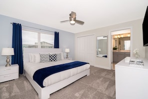 4 bedrooms, iron/ironing board, free WiFi, bed sheets