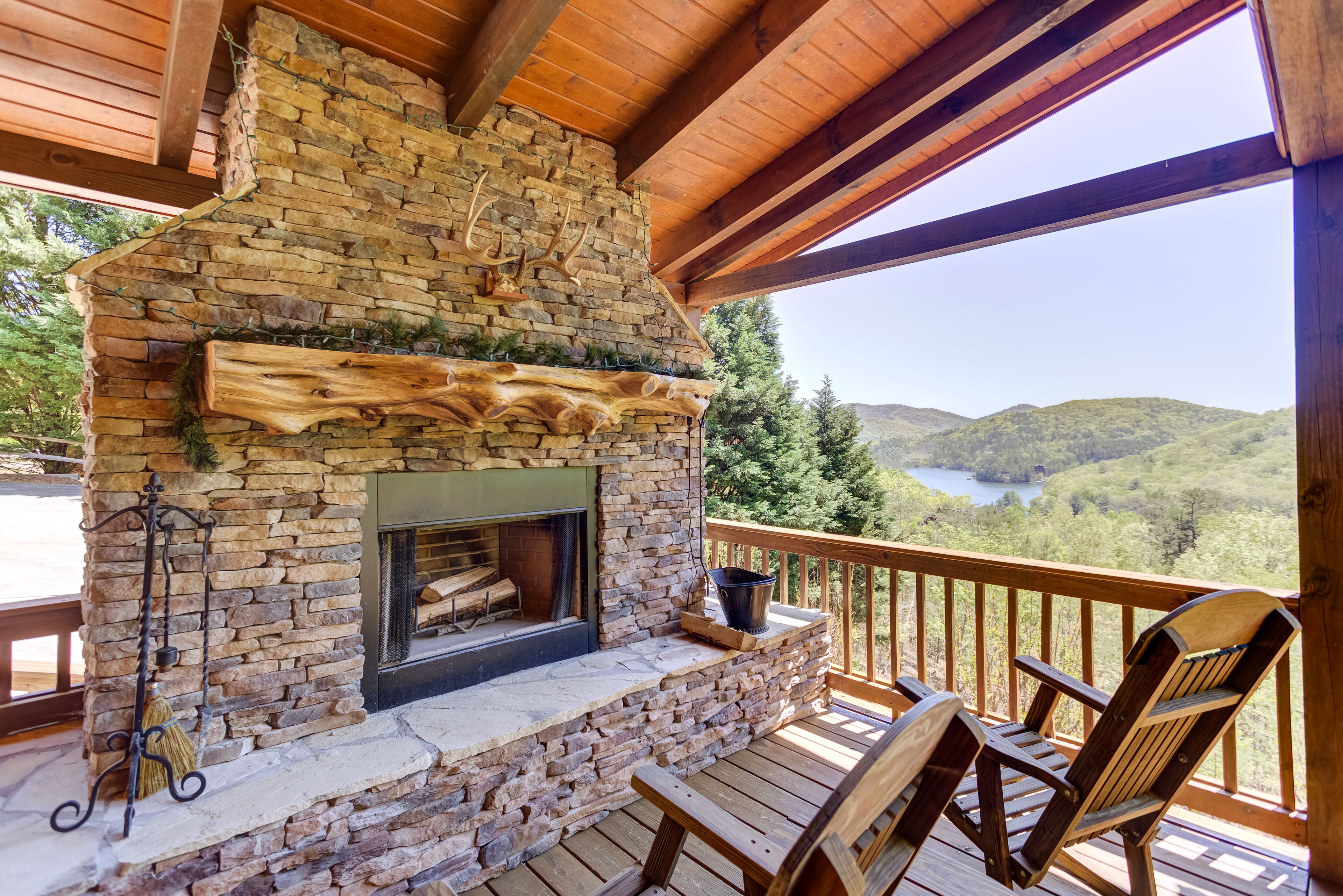 Spacious, mountain home w/ a private hot tub, game room, & outdoor seating areas