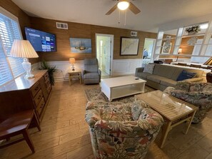 TV - Electa's Place - Second Row in Garden City Beach (Garden City Beach)