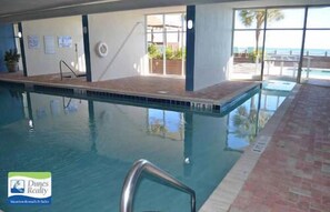 Indoor pool, a heated pool