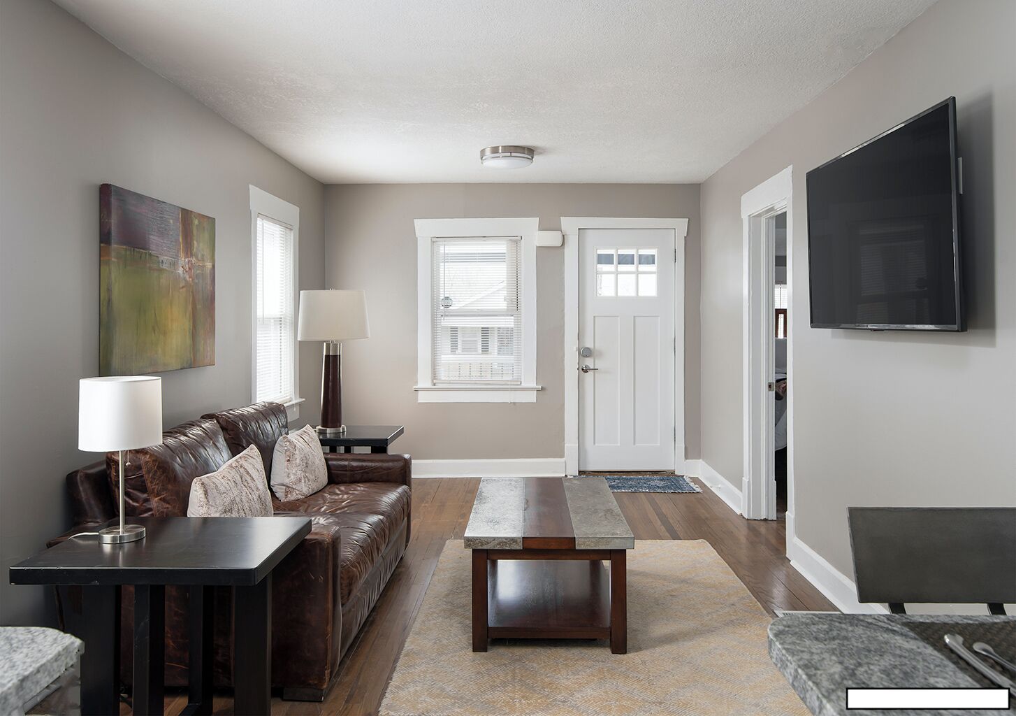 Smart-TV og stereoanlegg