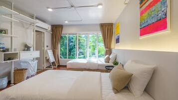 1 chambre, coffres-forts dans les chambres, Wi-Fi, draps fournis